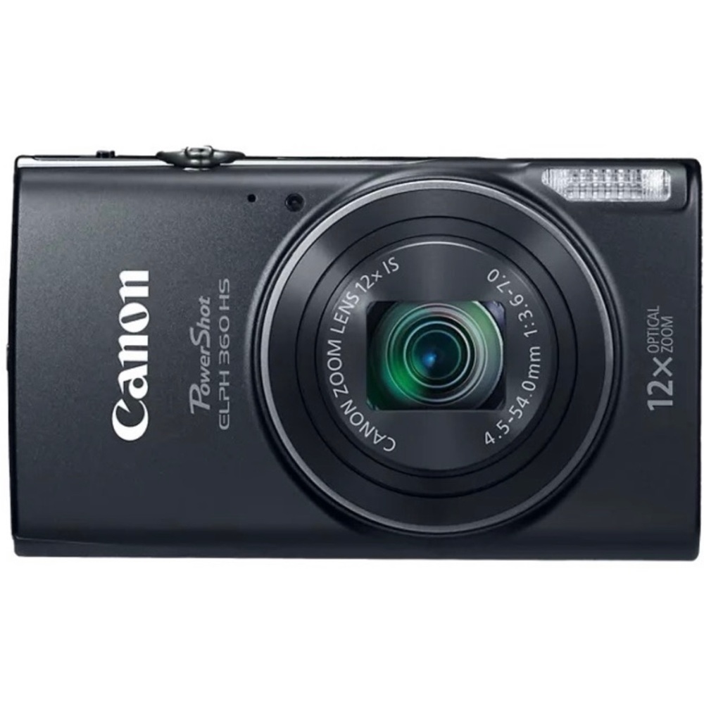 COPY - Canon PowerShot ELPH 360 HS Digital Camera Black